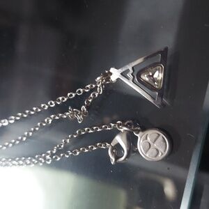 Bryan Anthony Tribe Friendship  Teepee CZ Pendant Silver Necklace